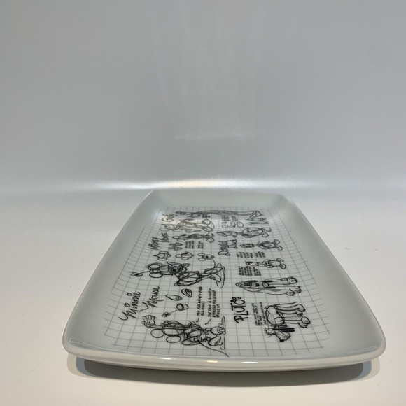 Disney Character Sketchbook Rectangular Plate - Picture 5 of 7
